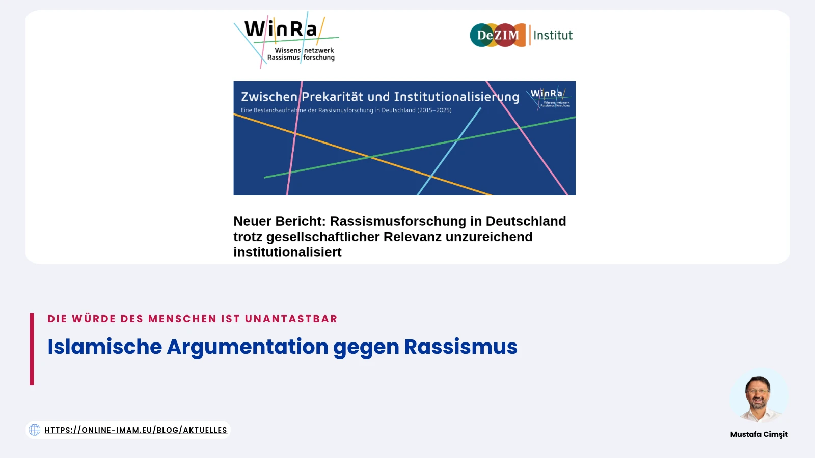 Islamische Argumentation gegen Rassismus